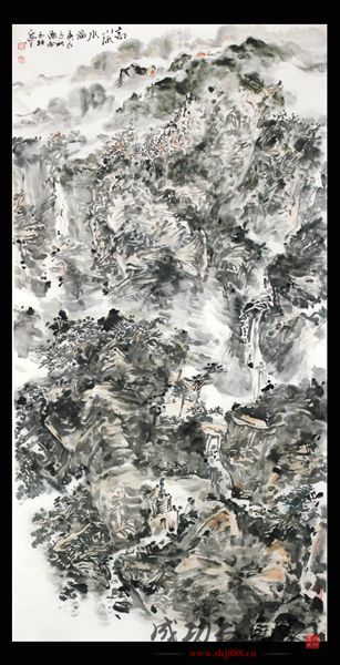 筆墨深處有家山——秦玉柱山水畫作賞讀