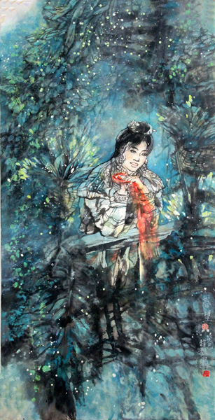 重彩畫家趙毅：美術，就是要表達美的東西