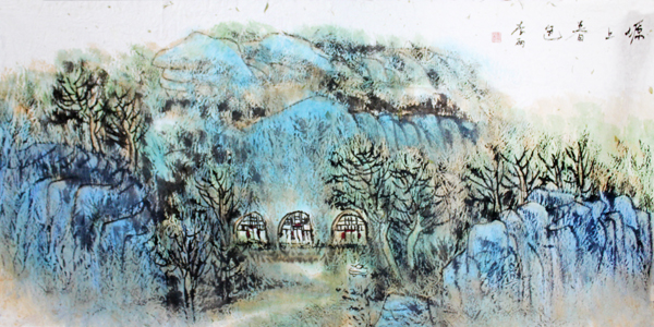 詩化的山水畫意境•李麗參展作品欣賞