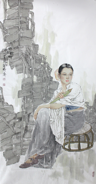 成功美術(shù)館簽約畫家李聯(lián)起作品欣賞