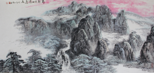 山水寄情 梅香寓意——吳成槐參展作品欣賞