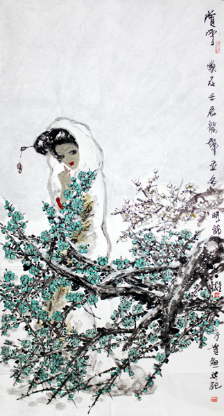 水墨丹青抒寫梅花之姿——程守貴國畫花鳥