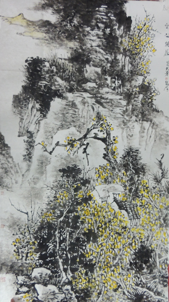 軍旅畫家王巨亭簽約蘭州成功美術館