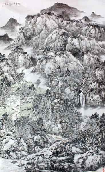 筆墨厚重 師法自然——簽約畫家杜愚山水畫賞讀