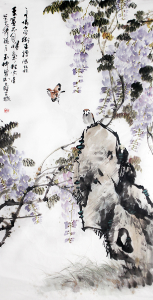 畫家魏玉坤：花鳥有靈氣 筆墨有真情