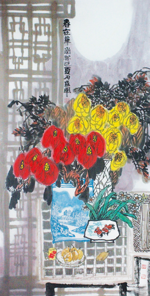 2013中國當代最具學術(shù)價值和收藏潛力花鳥畫家——唐盛軍