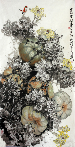 2013中國當代最具學術(shù)價值和收藏潛力花鳥畫家——陳再乾