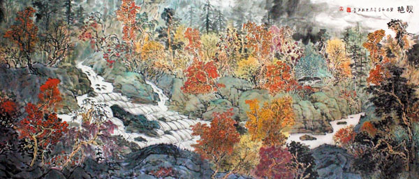 2013中國當代最具學術(shù)價值和收藏潛力山水畫家——王奇志