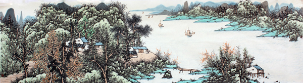 2013中國當代最具學術價值和收藏潛力山水畫家——陳長來