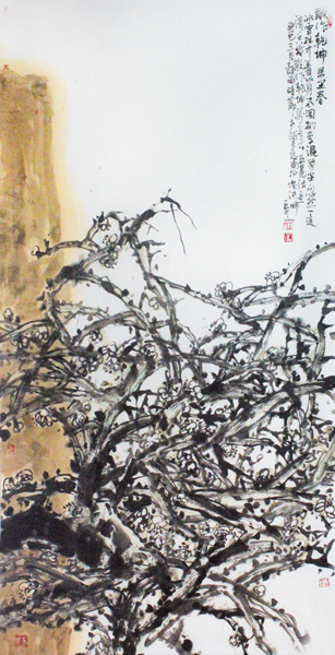 2013中國當代最具學術價值和收藏潛力花鳥畫家——王中一
