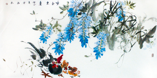 2013中國(guó)當(dāng)代最具學(xué)術(shù)價(jià)值和收藏潛力花鳥畫家——雷國(guó)藝