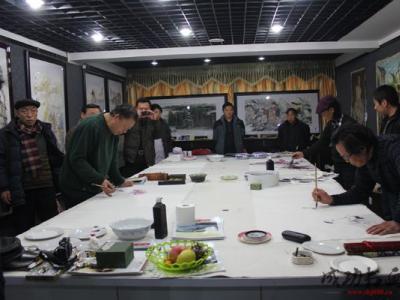 2月23日成功美術(shù)館下半場(chǎng)筆會(huì)活動(dòng)風(fēng)采