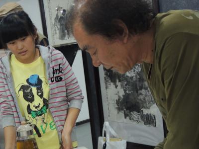 人物畫家溫海峰參加“大美甘肅·中國(guó)當(dāng)代書畫家隴上行之