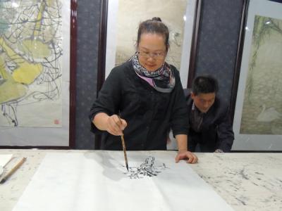 “大美甘肅&#8226;中國當(dāng)代書畫家隴上行敦煌朝圣”筆會活