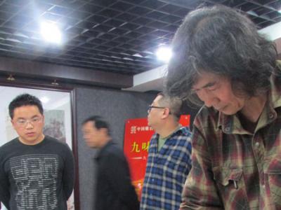 鑒長春參加“大美甘肅·中國當(dāng)代書畫家隴上行之敦煌朝圣