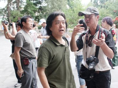 長沙市美術家協會副主席肖劍采風掠影——當代書畫家絢麗