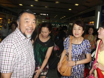 四川美協(xié)理事陳和蓮、山東畫院畫師趙秀勛抵蘭