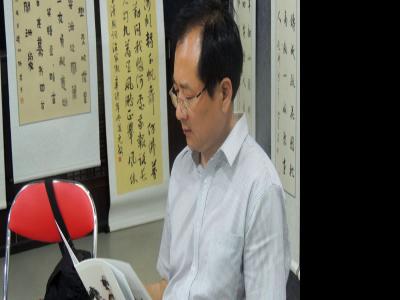 雷國藝參加了“當代書畫家雪域梵音圣境之旅”筆會活動