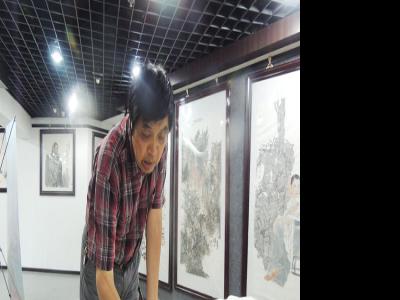 鄧軍參加了“當代書畫家雪域梵音圣境之旅”筆會活動