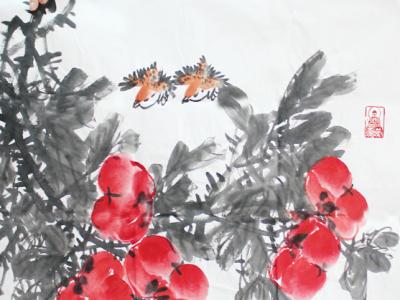 山湘子參展作品欣賞——“當代書畫名家雪域梵音圣境之旅