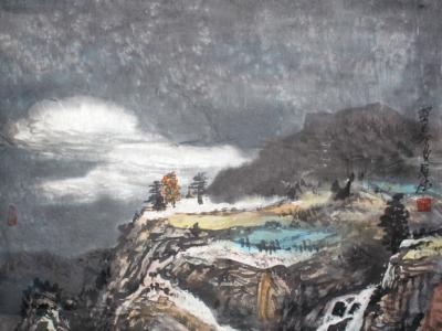 虛靈無際 山水氣韻——成功美術(shù)館簽約畫家李冠德作品賞析