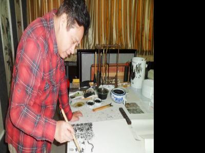 山水畫家馬志剛將參加“九色香巴拉”全國書畫名家甘南采