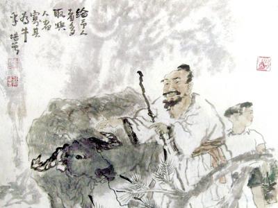 寫人物 繪山水——孫培增國畫作品賞析
