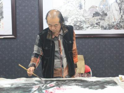 水墨抒寫花鳥人生——畫家路民筆會剪影