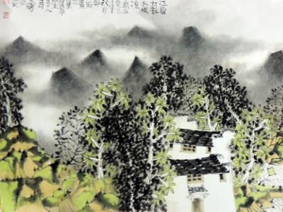 馬志剛最新簽約山水作品賞析