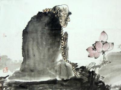 楊循數十載寄情寫意人物創作