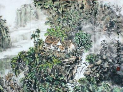 墨韻醇厚  蒼茫高古——簽約畫家楊彬作品賞析