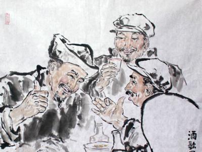 周志義丹青墨筆描繪西北風(fēng)情