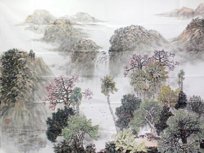 海島鄉情——成功美術館簽約畫家韓勤作品賞讀