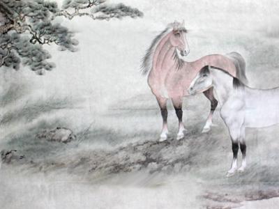 畫家劉礪華作品將在《神州詩書畫報》刊登