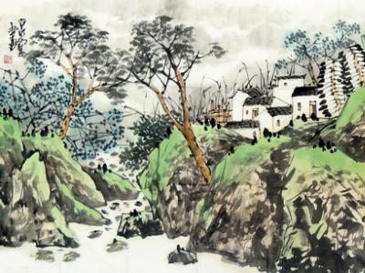 2013中國當代最具學術價值和收藏潛力山水畫家——吳泉棠