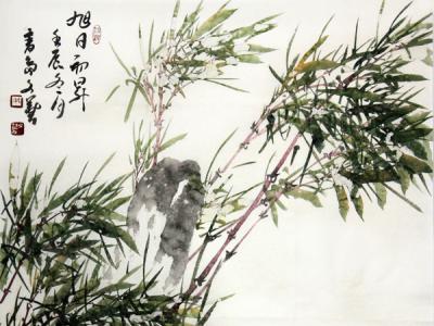 2013中國當代最具學術價值和收藏潛力花鳥畫家——戚文藝
