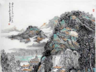 2013中國當代最具學術價值和收藏潛力花鳥畫家——廣西美