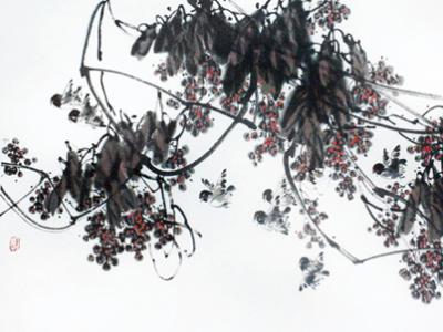 2013中國當代最具學術價值和收藏潛力花鳥畫家——尹潔