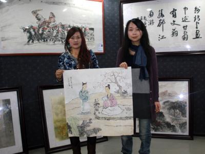 “丘寧畫家日”妙筆生輝