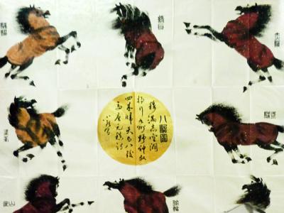 四川天府畫院副院長(zhǎng)曹小欽參加“2013——2014國(guó)畫年度人
