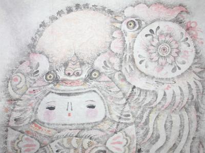 成功美術館簽約畫家高晉民作品賞析