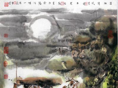 邯鄲市美協副主席王書成參加“2013——2014國畫年度人物展”