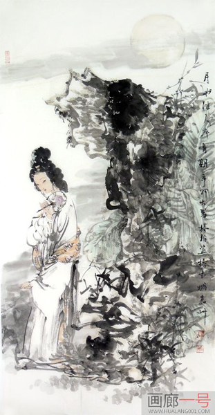 品讀楊循寫意人物畫中的古典美