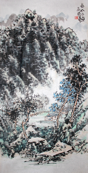 李福貴國畫作品欣賞