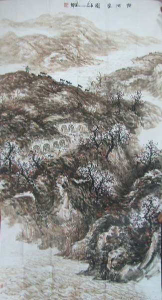 花木恣意氣象新——陜西美協副主席謝輝作品欣賞