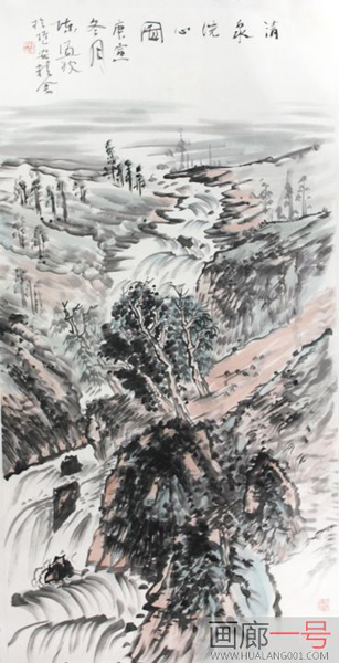 清新空靈顯蒼潤——陳濂波山水作品欣賞