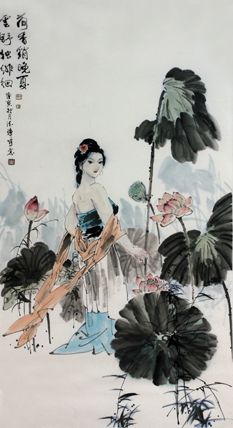 千嬌百媚 形神兼備——劉德璋人物畫賞析
