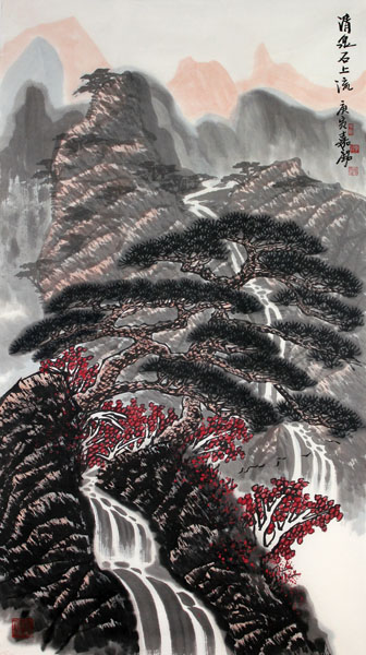 耿嘉銘最新山水作欣賞