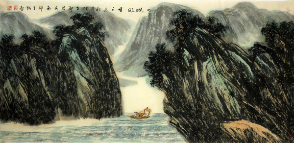 繪畫高歌秦川八百里——李百戰(zhàn)作品欣賞