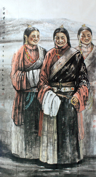 形神具備 生動質樸——李元成人物畫賞析